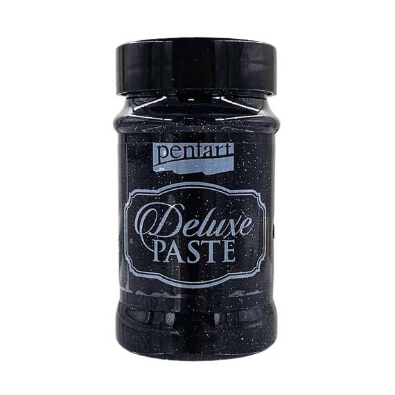 Paste deluxe schwarz und gold 100ml - PENTART