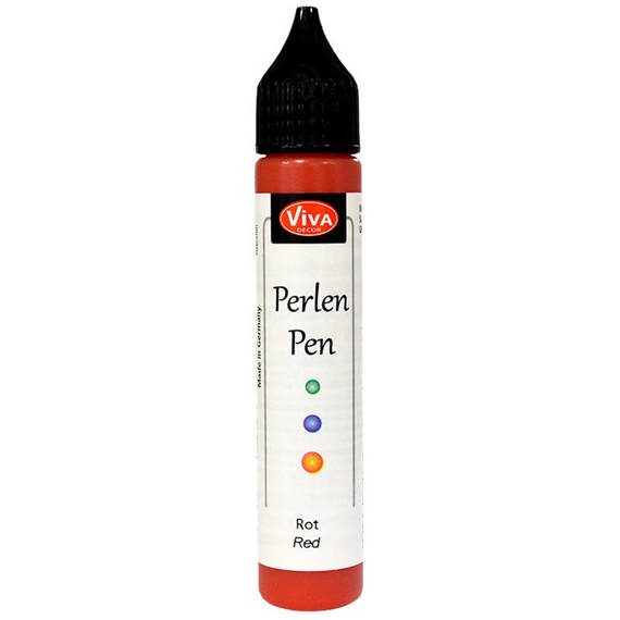 Perlen Pen - Viva Decor - Rot 400