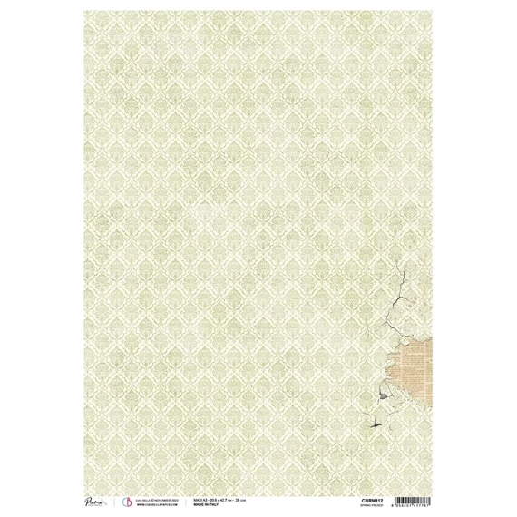 Reispapier Decoupage Bastelpapier für Decoupage A3 - Ciao Bella - Flower Shop - Spring Fresco