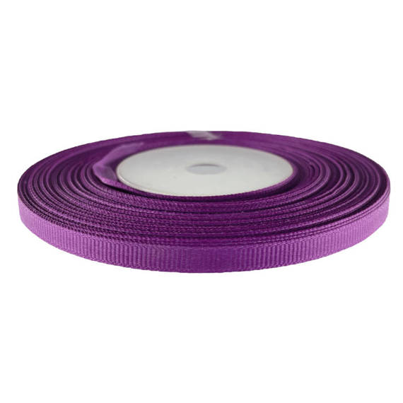 Ripsband 6 mm, violett 22,5 Meter