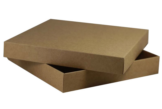 RzP Quadratische Schachtel Geschenkbox Box für Karte 15x15 300g, kraft