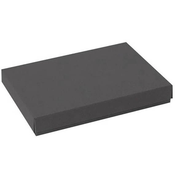 RzP Rechteckig Schachtel C6 Geschenkbox Box für Karte 12,4x17,2 300g, grau