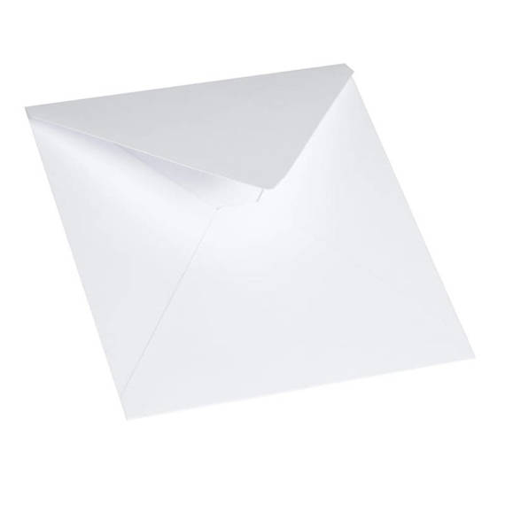 RzP Umschlag für Karten 15x15 - weiße 