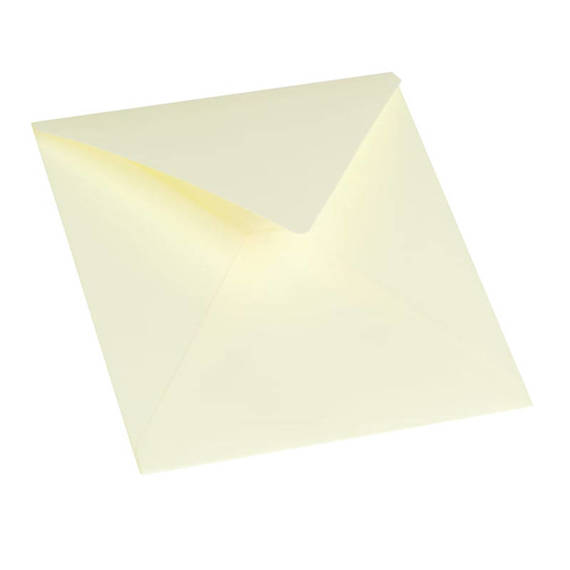 RzP - Umschlag für Karten - cremefarben 15x15 cm 