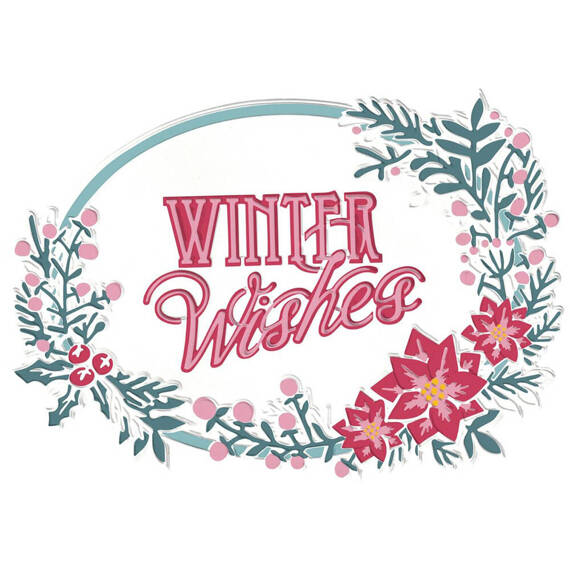 SIZZIX - 3D Textured Impressions Embossing Folder - Winter Wishes