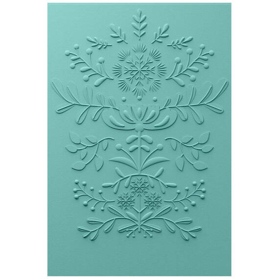 SIZZIX - 3D Textured Impressions Embossing Folder - Yuletide