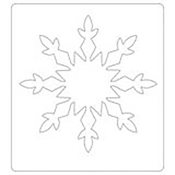 SIZZIX Bigz Stanzform Präge Stanzschablone Cutting Die, Ornate Snowflake by Lisa Jones 