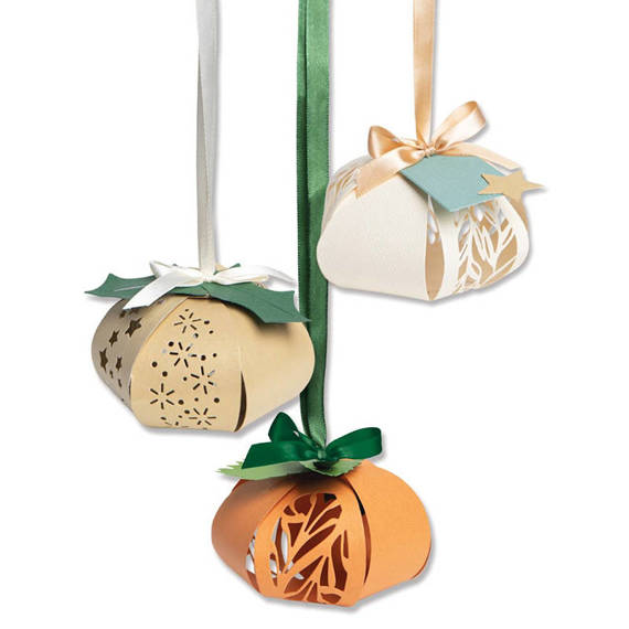 SIZZIX Stanzform Präge Stanzschablone Cutting Die, 3D Lantern by Olivia Rose