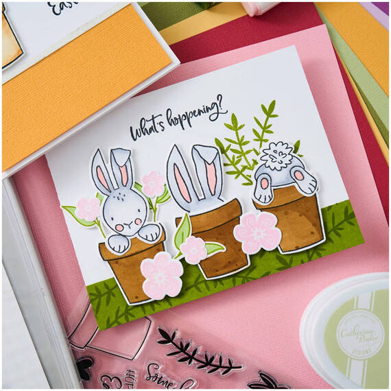 SIZZIX Stanzform Präge Stanzschablone Cutting Die, Bunny Bits & Blooms