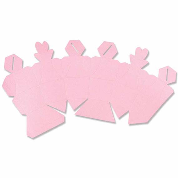 SIZZIX Stanzform Präge Stanzschablone Cutting Die, Fabulous Cupcake Box Muffin-Box