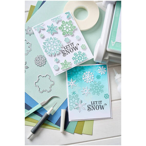 SIZZIX Stanzform Präge Stanzschablone Cutting Die Framelits,  White Christmas #2