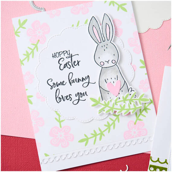 SIZZIX Stempel -  Bunny Bits & Blooms