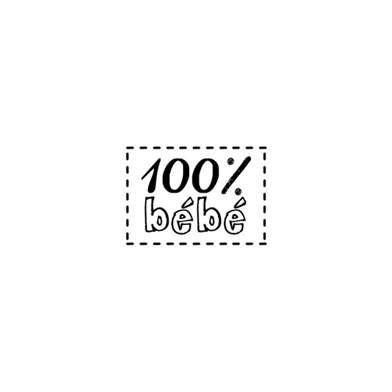 STAMPERIA Clear Stamps Set Motivstempel - Untertitel 100% Bebe