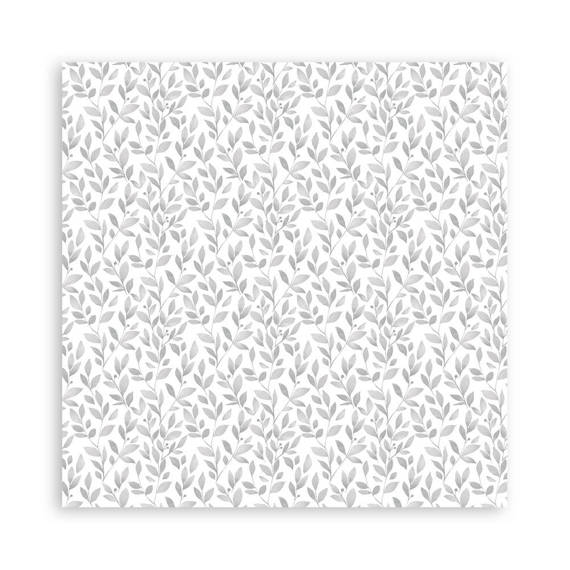 STAMPERIA Set 22Blatt 30,5x30,5cm einseitig Scrapbooking Papier 190g, Christmas Rose