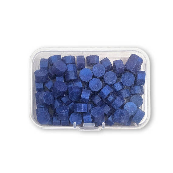 STAMPERIA - Wachsperlen - Wax beads - Wachs-Set - blau 20 g