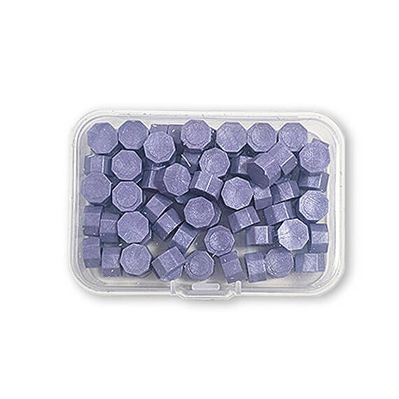 STAMPERIA - Wachsperlen - Wax beads - Wachs-Set - violett 20 g