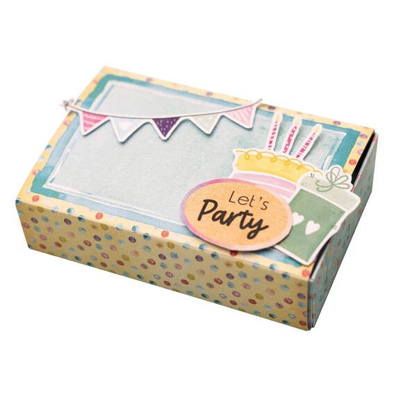 STUDIO LIGHT - Papierset zur Herstellung von Taschen - Giftboxes paper Pad - Hip hip Hooray