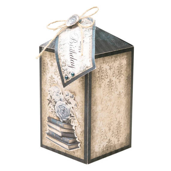 STUDIO LIGHT - Papierset zur Herstellung von Taschen - Giftboxes paper Pad - Vintage Celebrations