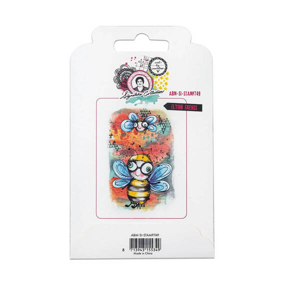 STUDIO LIGHT Sammelstempel Gummi Stempel Motivstempel, Flying friends