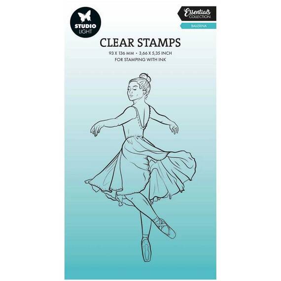 STUDIO LIGHT -Transparenter Motivstempel Clear Stamp -  Ballerina