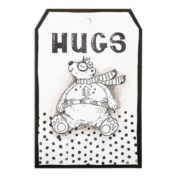 STUDIO LIGHT - Transparenter Stempel - Bear hugs 