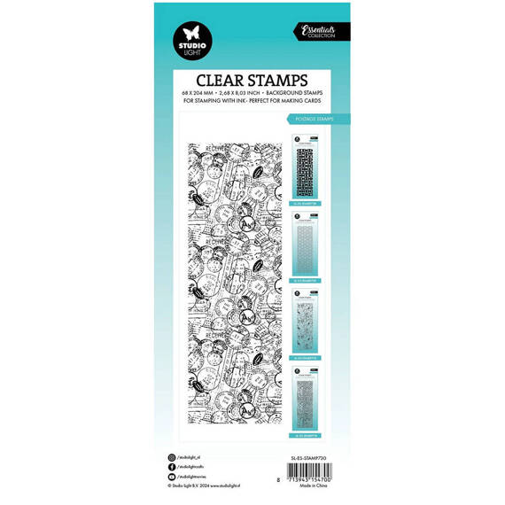 STUDIO LIGHT - Transparenter Stempel - Postage