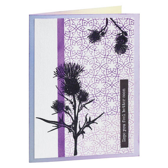 STUDIO LIGHT - Transparenter Stempel - Thistle Distel