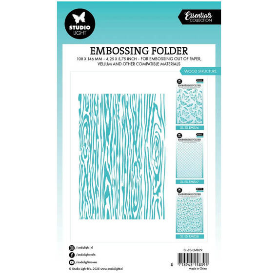 STUDIOLIGHT Embossing Folder Prägefolder Prägeschablone - Citytrip