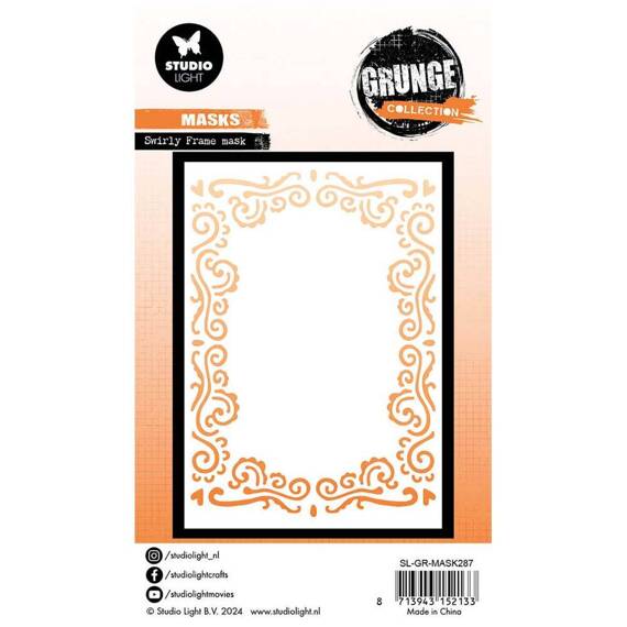 STUDIOLIGHT Mixed Media Schablone STENCIL für Decoupage Scrapbooking - Victorian Dreams