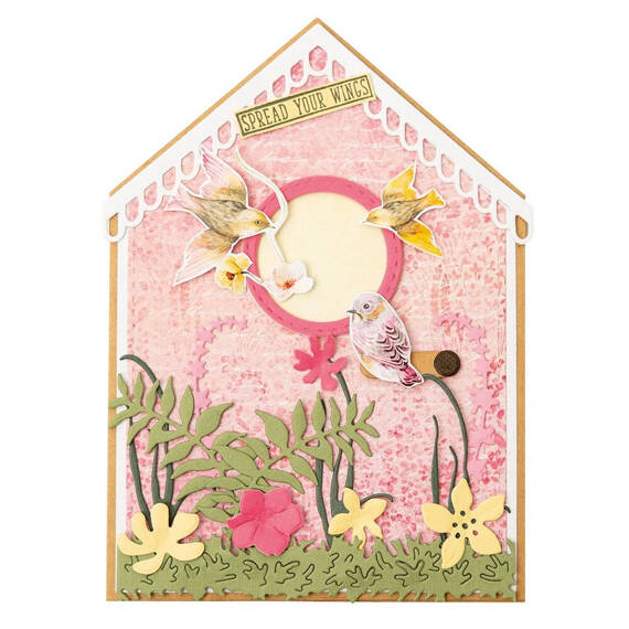 STUDIOLIGHT - Stanzform Präge Stanzschablone Cutting Die - Florals Spring Meadow