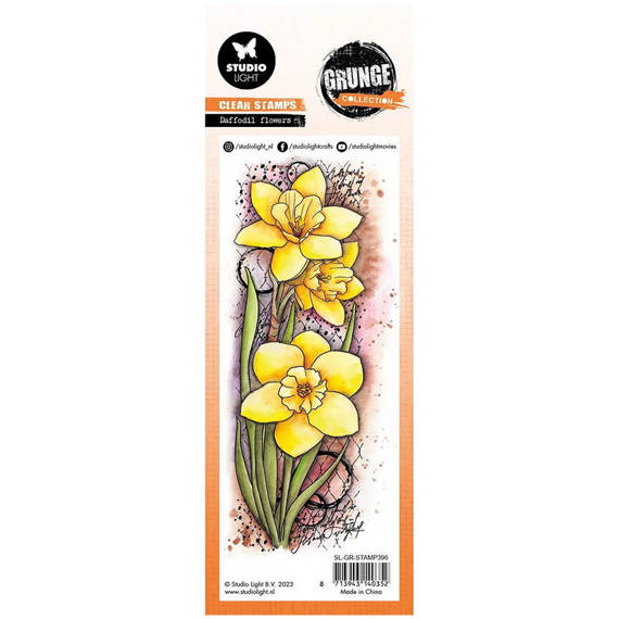 STUDIOLIGHT - Transparenten Stempel - Daffodil flowers, Narzisse