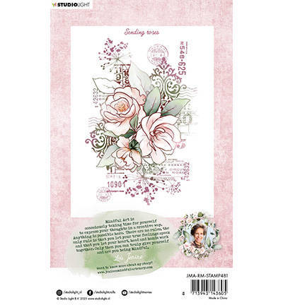 STUDIOLIGHT - Transparenter Stempel - Sending Roses, Rosenstrauß