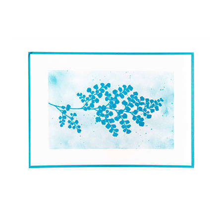 STUDIOLIGHT - Transparenter Stempel - Tiny leaves, Zweig mit Blättern