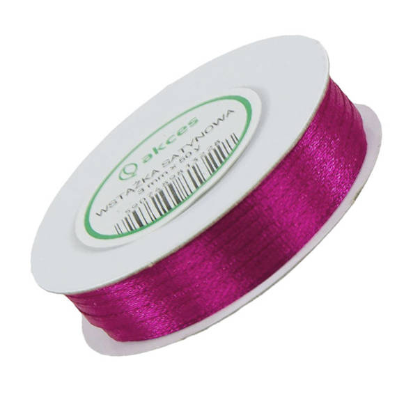 Satinband - Bischofsfarbe - 3 mm x 45 m