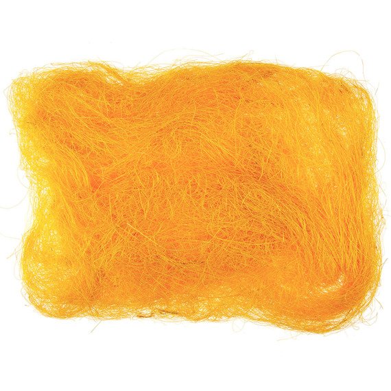 Sisal / Heu - Leuchtend orange