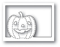 Stanzform Präge Stanzschablone Cutting Die - Poppystamps - Pumpkin Collage - Kürbisfenster