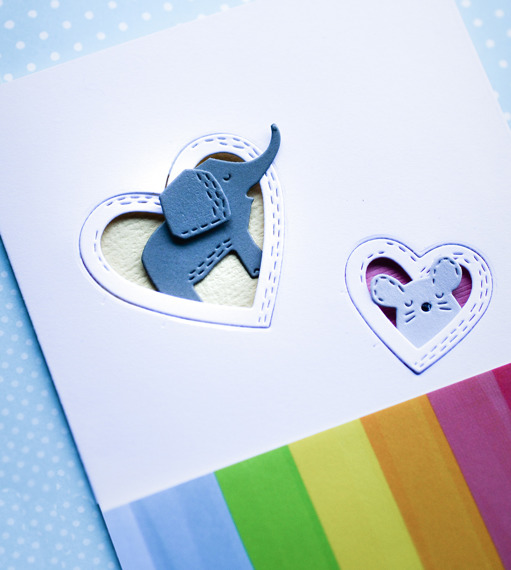 Stanzform Präge Stanzschablone Cutting Die - Poppystamps - Whittle Heart Frames