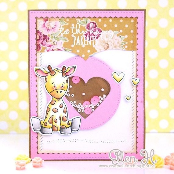 Stanzform - Whimsy Stamps - Baby-Tiere - Umriss Tiere