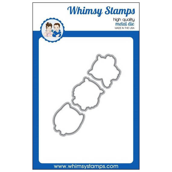 Stanzform - Whimsy Stamps - Eulenumrisse - Eulenumrisse