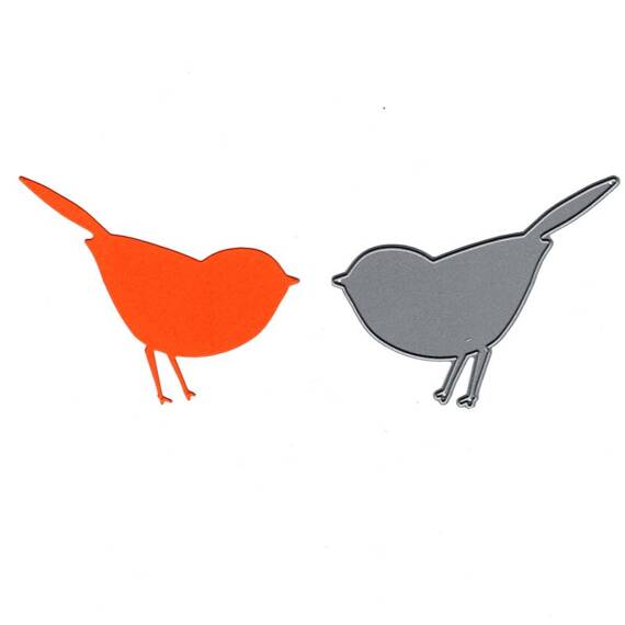 Stanzteil - Memory Box - Elodee Vogel Hintergrund / Vogel