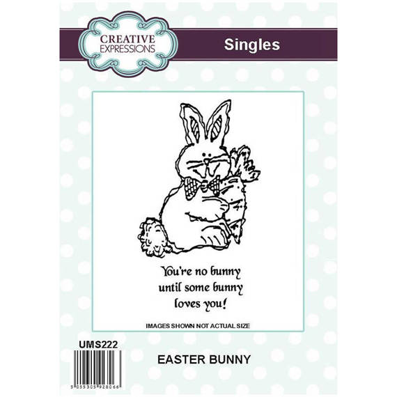 Stempel - Creative Expressions - Easter Bunny - króliczek wielkanocny