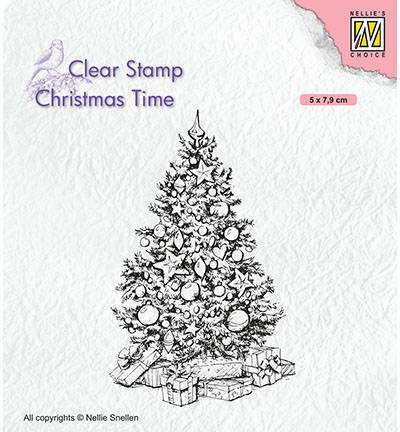 Stempel - Nellie`s Choice - CT035 Weihnachtsbaum