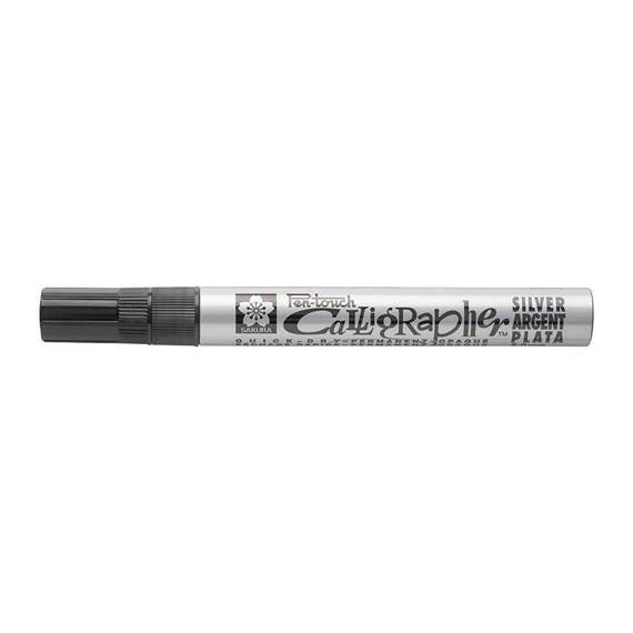 Stift PEN-TOUCH Kalligraph Medium Silber 5mm - Silber