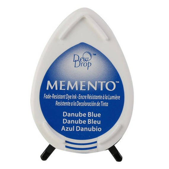 TSUKINEKO Memento Dew Drop - Stempelkissen, Danube Blue