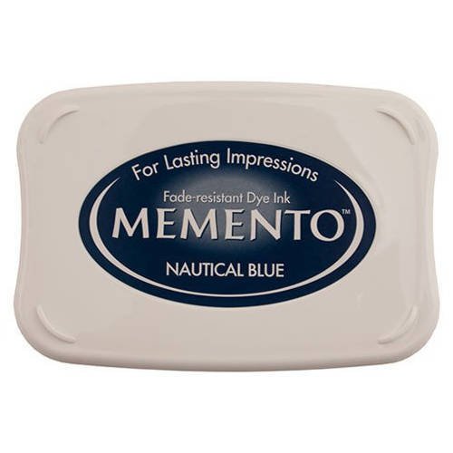 TSUKINEKO Memento Pad Stempelkissen, Nautical Blue