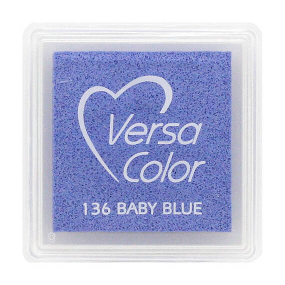 TSUKINEKO - Pigment Stempelkissen - Versa Color small 2,5 x 2,5 cm - Baby Blue