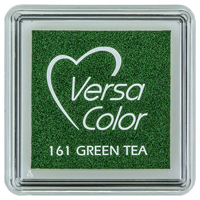 TSUKINEKO - Pigment Stempelkissen - Versa Color small 2,5 x 2,5 cm - Green Tea