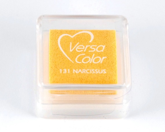 TSUKINEKO - Pigment Stempelkissen - Versa Color small 2,5 x 2,5 cm - Narcissus