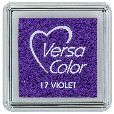 TSUKINEKO - Pigment Stempelkissen - Versa Color small 2,5 x 2,5 cm - Violet