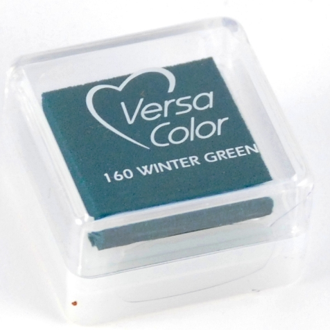 TSUKINEKO - Pigment Stempelkissen - Versa Color small 2,5 x 2,5 cm - Winter Green